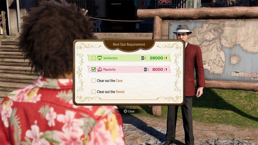 An image showing the requirements for How To Get Dondoko Island 4 Star Rating