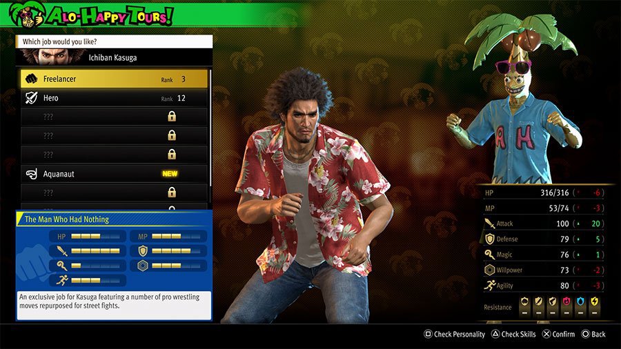 An image showing how to unlock the Freelancer job in Like A Dragon Infinite Wealth