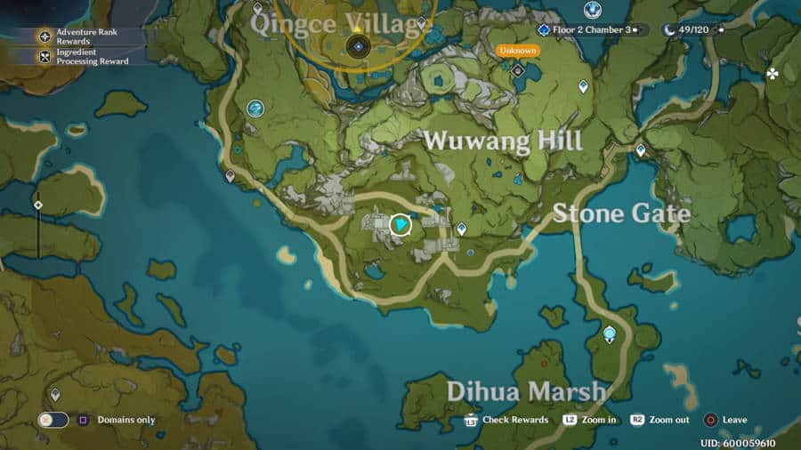 Genshin Impact The Chi Of Guyun Side Quest Guide 1