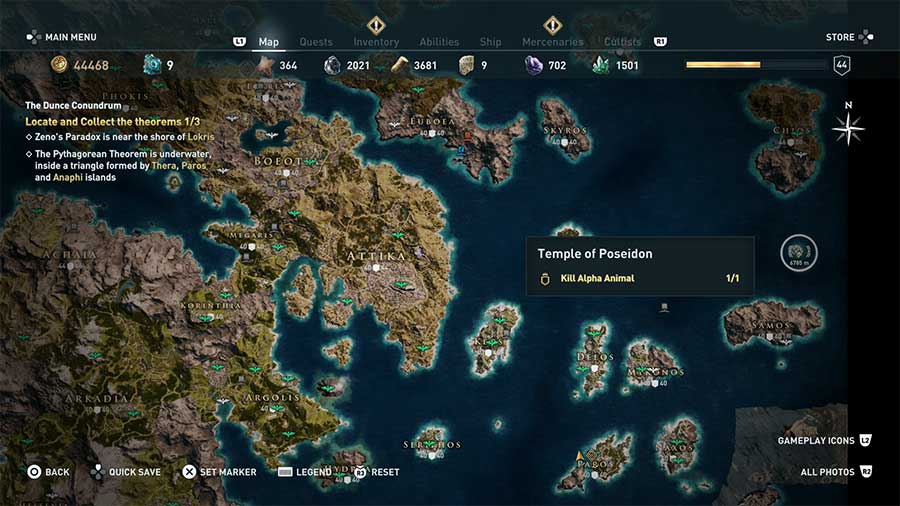 How To Breathe Underwater In Assassin's Creed Odyssey Location