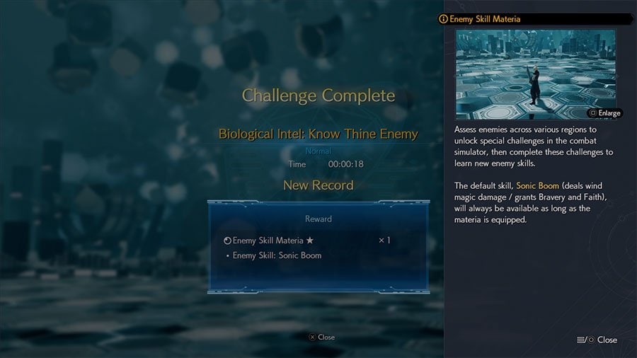An image showing instructions for How To Learn Enemy Skills In FF7 Rebirth