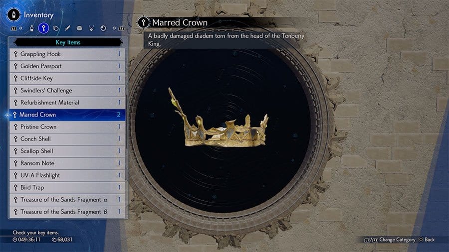 Tonberry King's Marred Crown