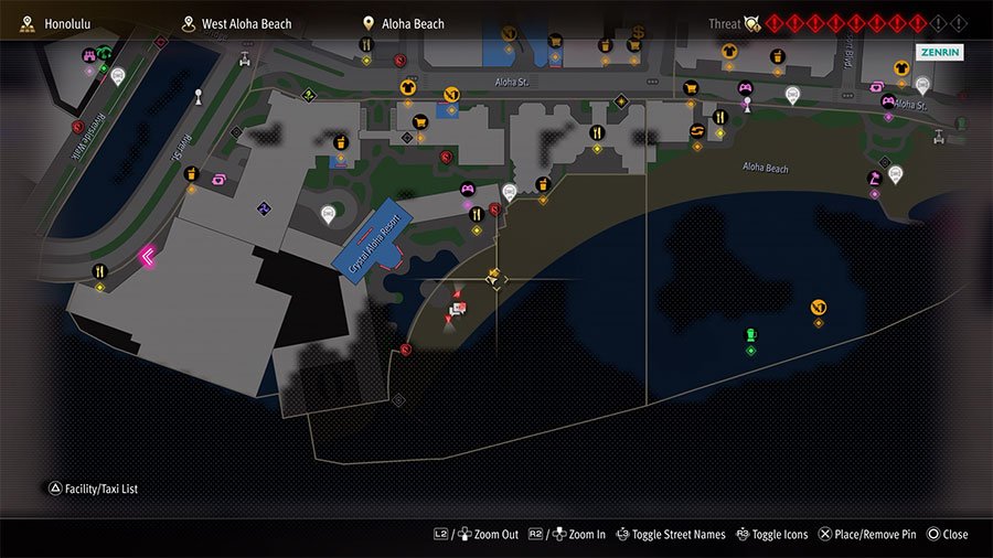 A map showing where to unlock island guest Patriarch Gondawara