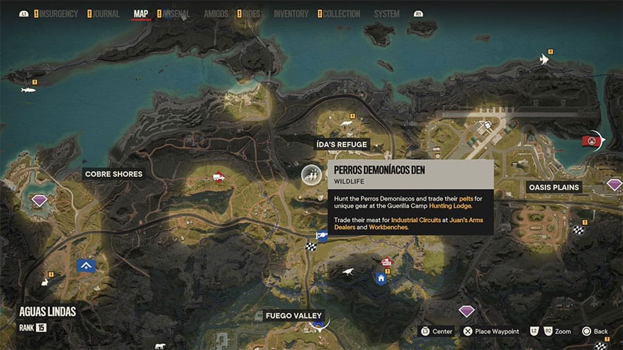 Perros Demoniacos Location