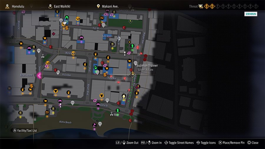 A map showing where to go to unlock Dondoko Island Guest Sachi The Blogger