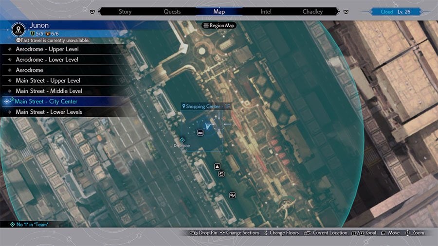 A map showing where to find Seventh Infantry Location #4