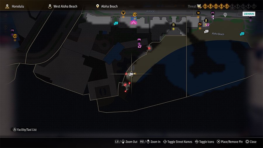 A map showing where to start Substory 19 Home To Roost