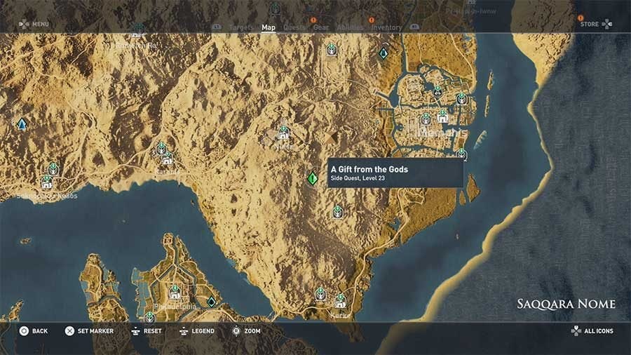Where To Find A Gift From The Gods Quest