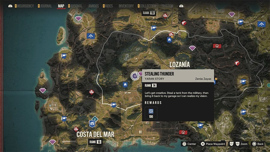 Where To Find The Best Tank In Far Cry 6 Map Location